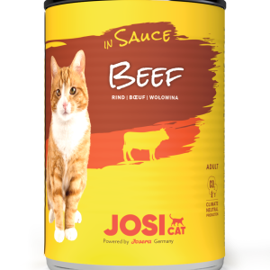 Вологий корм для кішок Josera JosiCat Beef in Sauce (Йозера ЙозіКет) з яловичиною в соусі, 415 г