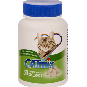 Вітамінно-мінеральна добавка CATMIX (Кетмікс) для нирок та сечовивідних шляхів кішок 150 таблеток, Продукт