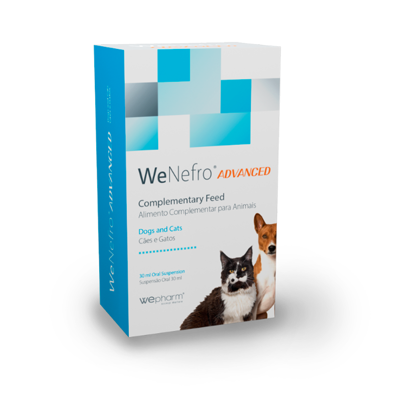 Суспензія Wepharm WeNefro Advanced ВіФарм ВіНефро Едвансд для підтримки функції нирок у тварин, 30 мл