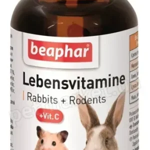 Вітамінна добавка  Lebensvitamine для гризунів та кроликів 50 мл, Beaphar