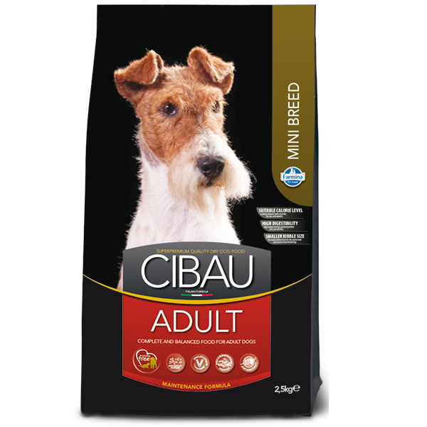 Сухий корм Farmina Cibau Adult Mini з куркою для дорослих собак дрібних порід, 2.5 кг