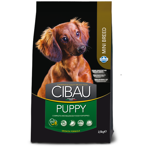 Фарміна дог сух CIBAU PUPPY MINI з куркою 2,5 кг