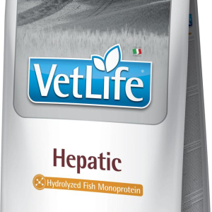 Фарміна дог сухий Vet Life Hepatic дієт. харчування, при хронічній печінковій недостатності, 12 кг