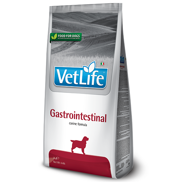 Сухий корм Farmina Vet Life Gastrointestinal для собак при захворюванні ШКТ, 12 кг