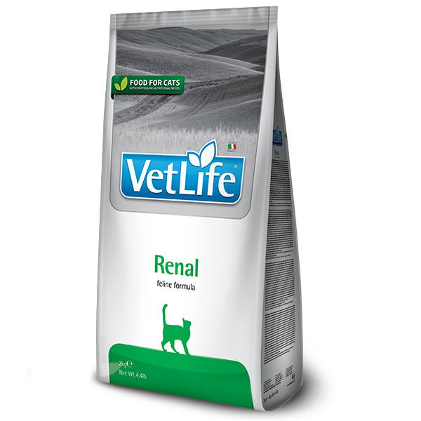 Сухий корм Farmina Vet Life Renal для котів для підтримки функції нирок, 2 кг