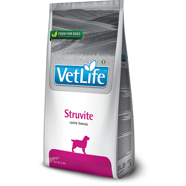 Сухий лікувальний корм Farmina Vet Life Struvite для собак для розчинення струвітних каменів і скорочення рецидивів утворення