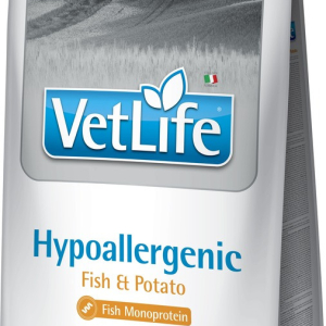 Сухий корм Farmina Vet Life Hypoallergenic Fish&Potato для собак при харчовій алергії, риба та картопля, 12 кг
