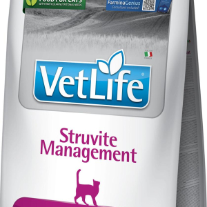 Сухий корм Farmina Vet Life Management Struvite дієт. харчування, для лікування/профілактики рецидивів струвітних уролітів, 5 кг