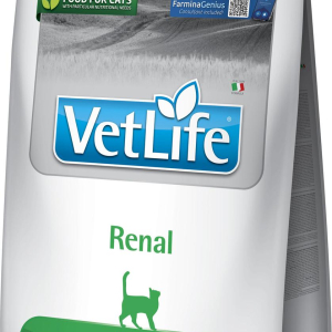 Фарміна кет сухий Vet Life Renal дієт. харчування для підтримки функції нирок, 5 кг
