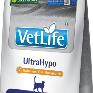 Фарміна кет сухий Vet Life UltraHypo дієт. харчування, при харчовій алергії, 5 кг