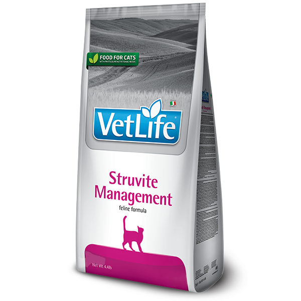 Сухий корм Farmina Vet Life Management Struvite дієт. харчування, для лікування/профілактики рецидивів струвітних уролітів, 10 кг