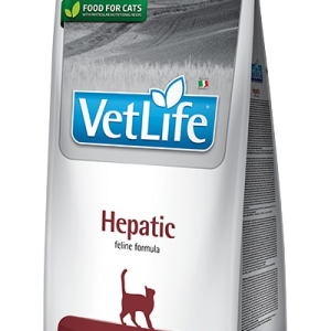 Фарміна кет сухий Vet Life Hepatic дієтичне харчування при хронічній печінковій недостатності, 2 кг